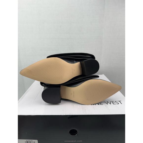 Nine West Women's Maner 3 Black Pointy Toe Over The Knee Boots Size 8M NEW - Picture 6 of 7